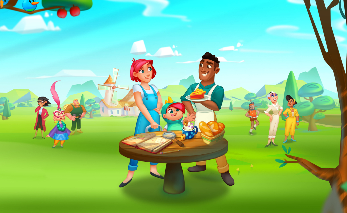 Love & Pies mobile game